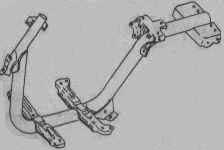 主梁結構式摩托車車架