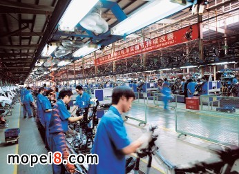 左宗申的摩托車制造廠