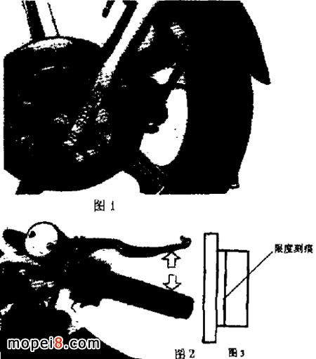 輕騎太子QM125型摩托車盤式制動系統的維修保養