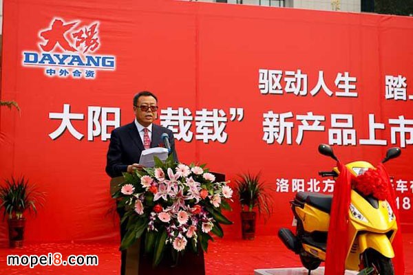 大陽商務(wù)踏板摩托車載載