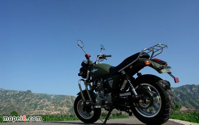 銀鋼MINI摩托車YG150-22摩旅一路向北