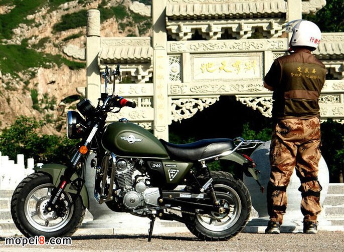 銀鋼MINI摩托車YG150-22摩旅一路向北