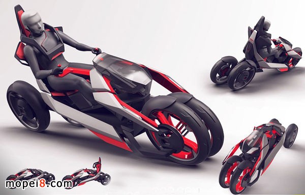 Audi Nexus電動概念摩托車