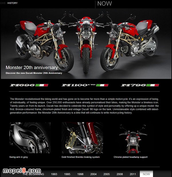 DUCATI�ڽ���һ�ښ��Ƴ�������ͬ�汾��Monster