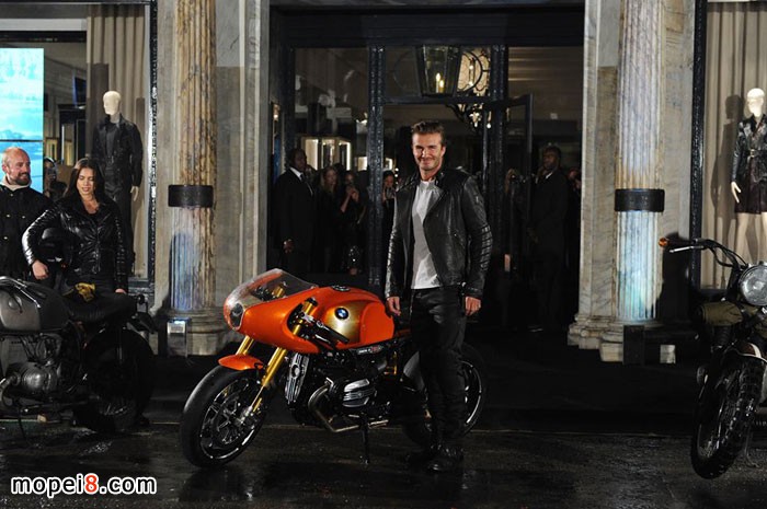 當貝克漢姆遇見寶馬摩托車BMW Concept 90