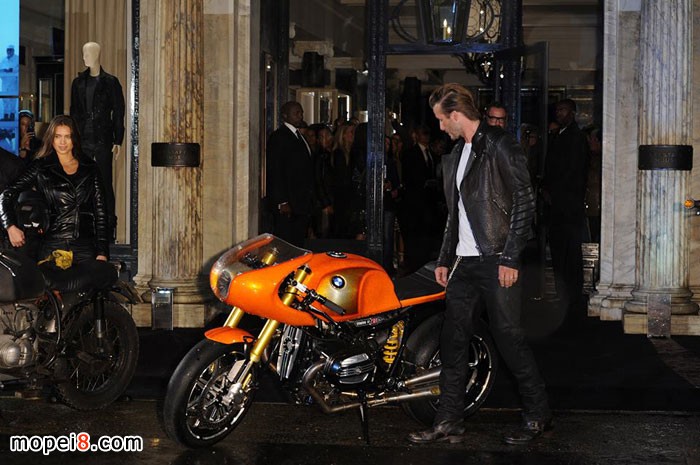 當貝克漢姆遇見寶馬摩托車BMW Concept 90