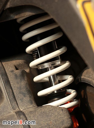 光陽勁麗摩托車改裝后減震測試