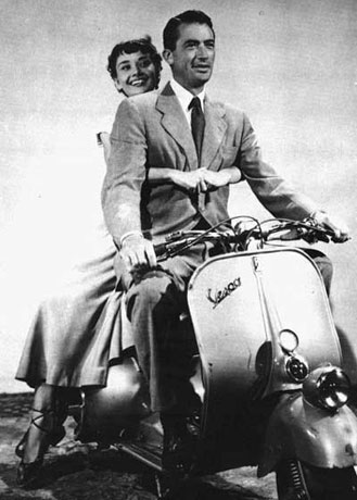 VESPA摩托車羅馬假日