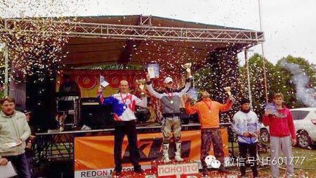 力帆車手全俄越野公開賽奪獎