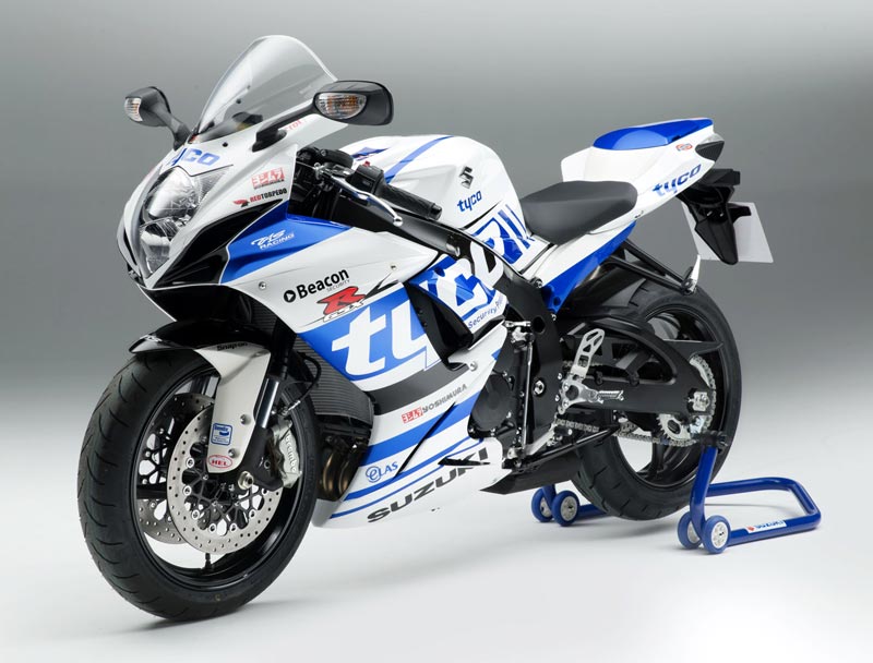Suzuki發布GSX-R600 Tyco車隊圖案復制版