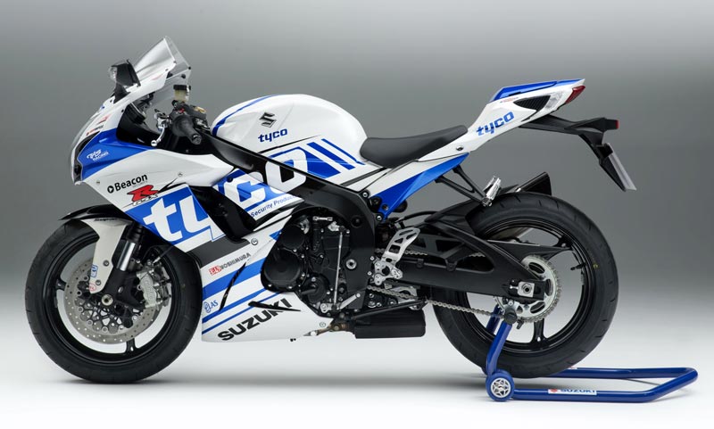 Suzuki發布GSX-R600 Tyco車隊圖案復制版