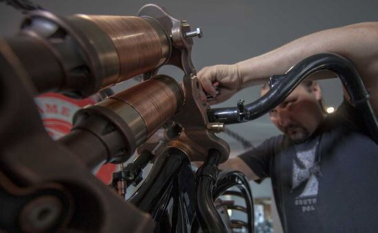 紋身摩托車讓人嘆為觀止的摩托車藝術品