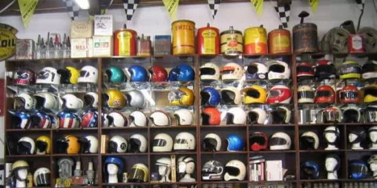 摩托車頭盔收藏