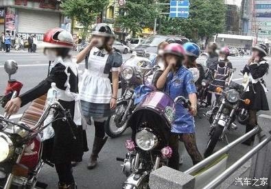 摩托車中的非主流 揭秘日本暴走族
