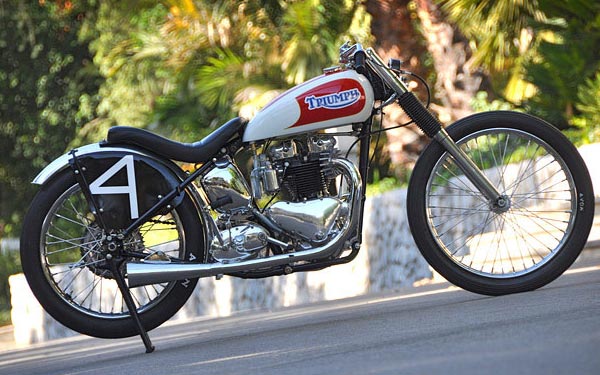 1951年凱旋雷鳥改裝直線競速車