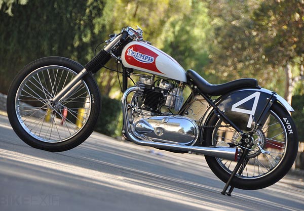 1951年凱旋雷鳥改裝直線競速車