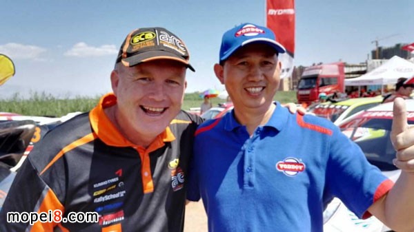 沃丹潤滑油飆馳車隊征戰全國汽車拉力錦標賽