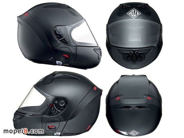 后掀摩托車頭盔