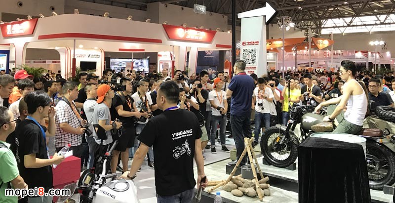 第十五屆中國摩博會展會現場