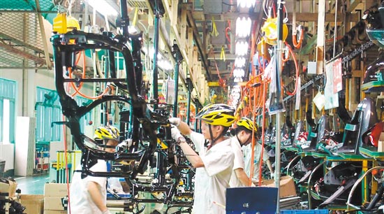 摩托車車間圖片