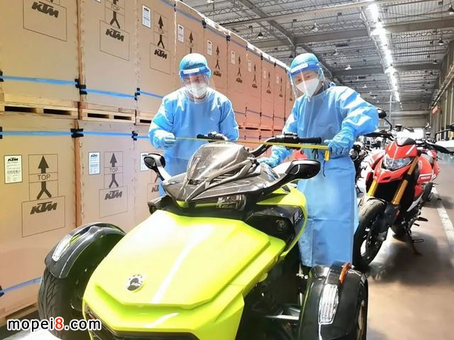 上海海關(guān)優(yōu)化進(jìn)口摩托車